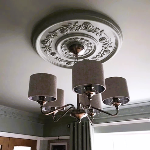 gypsum ceiling  rose 20 "