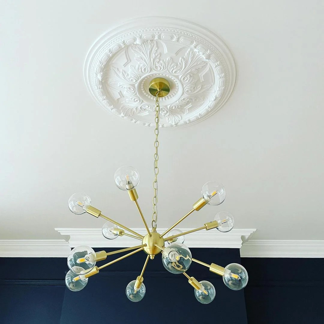 gypsum ceiling  rose 32 "